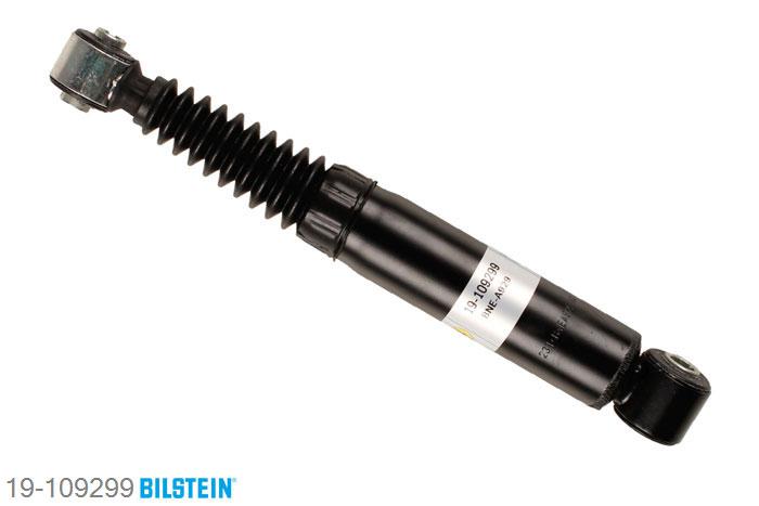 19-109299, Bilstein B4  Gas Schokdemper achteras, Peugeot 306 (7B, N3, N5), "1.1,  1.4,  1.4 SL,  1.6,  1.6 SR,  1.8,1.8 16V,  1.8 D,  1.8 ST,  1.9 D,  1.9 SLD,1.9 SRDT,  1.9 STD,  2.0,  2.0 HDI 90,2.0 S16,  2.0 ST", 02/1994-05/2001, with off-road suspension, Standaard lengte, geschikt voor gebruik met verlagingsveren tot -30mm
