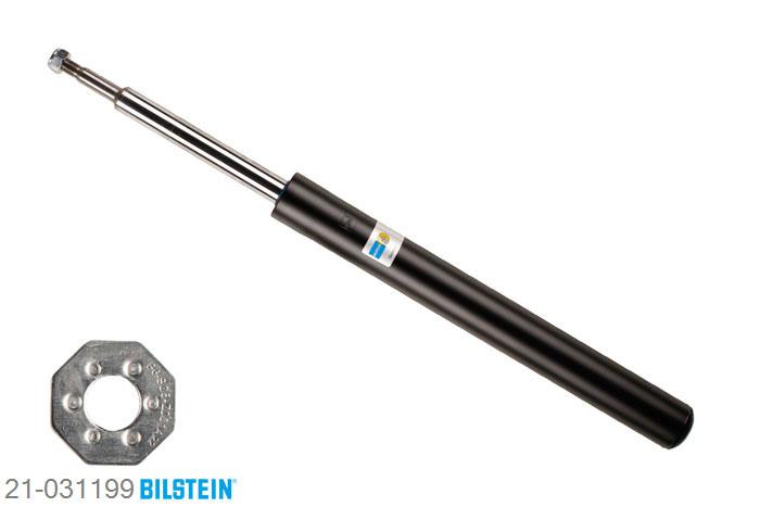 21-031199, Bilstein B4  Gas Schokdemper vooras, BMW 5 (E34), 520 i 24V, 09/1989-09/1995, with sports suspension, without lowered chassis, Standaard lengte, geschikt voor gebruik met verlagingsveren tot -30mm