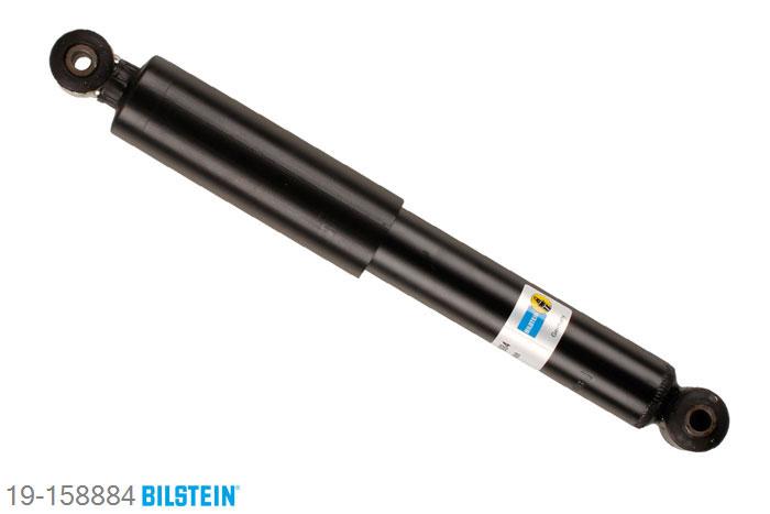 19-158884, Bilstein B4  Gas Schokdemper achteras, Lancia YPSILON (843), 1.2,  1.3 JTD,  1.3 Multijet,  1.4,  1.4 LPG, 10/2003-12/2011, with standard chassis, Standaard lengte, geschikt voor gebruik met verlagingsveren tot -30mm