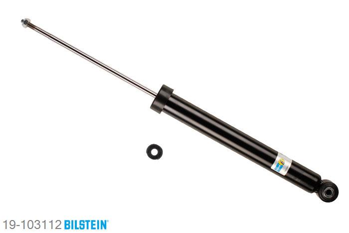 19-103112, Bilstein B4  Gas Schokdemper achteras, BMW 3 Compact (E46), "1.6 Ti,  2.0 TD,  316 ti,  318 td,  318 ti,320 td,  325 ti", 06/2001-02/2005, with standard chassis, Standaard lengte, geschikt voor gebruik met verlagingsveren tot -30mm