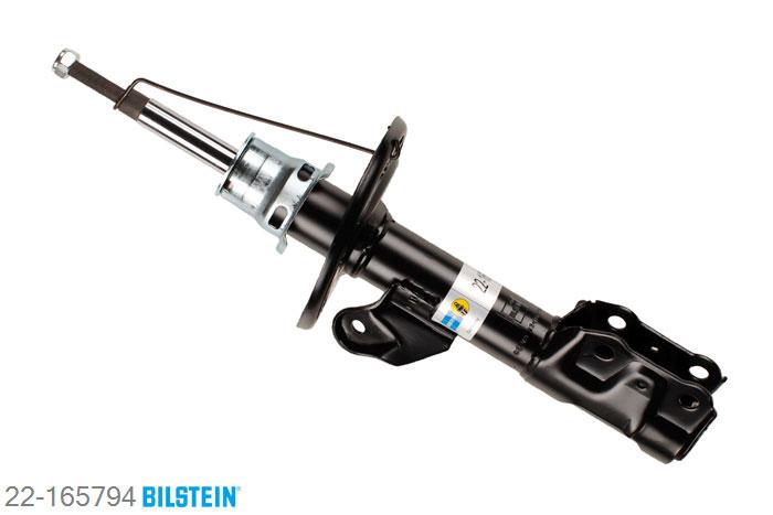 22-165794, Bilstein B4  Gas Schokdemper vooras links, Honda JAZZ II (GD), 1.2,  1.3 iDSi,  1.4,  1.5,  1.5 FF,  1.7, 03/2002-07/2008, Standaard lengte, geschikt voor gebruik met verlagingsveren tot -30mm