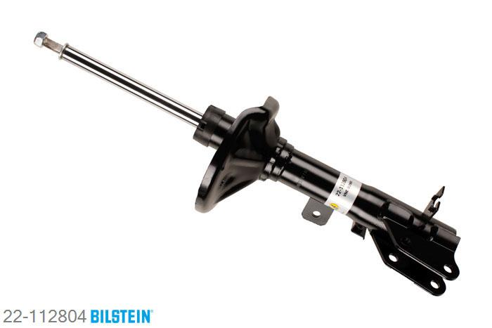 22-112804, Bilstein B4  Gas Achteras rechts, Hyundai COUPE (GK), 1.6 16V,  2.0,  2.0 GLS,  2.7 V6, 08/2001-08/2009, Standaard lengte, geschikt voor gebruik met verlagingsveren tot -30mm