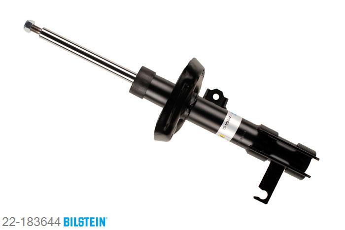22-183644, Bilstein B4  Gas Schokdemper vooras links, Opel ASTRA J, "1.3 CDTI ecoFLEX,  1.4 ecoFLEX,  1.4 LPG,1.4 Turbo,  1.6,  1.6 SIDI,  1.6 Turbo,1.7 CDTI,  2.0 BiTurbo CDTI,  2.0 CDTI", 12/2009-, without FlexRide, with standard chassis, Standaard lengte, geschikt voor gebruik met verlagingsveren tot -30mm