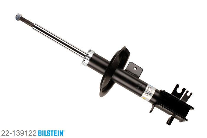 22-139122, Bilstein B4  Gas Schokdemper vooras rechts, Citroen C8 (EA_, EB_), "2.0,  2.0 16V,  2.0 HDi,  2.2,  2.2 HDi,3.0 V6", 07/2002-, Standaard lengte, geschikt voor gebruik met verlagingsveren tot -30mm