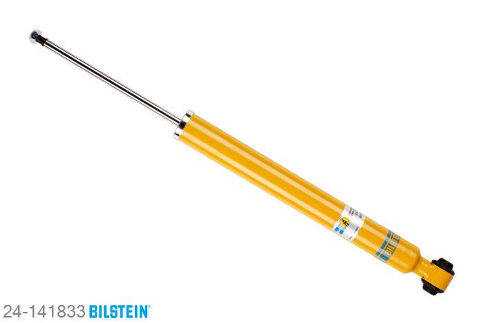 24-141833, Bilstein B6  Sport Schokdemper achteras, Mercedes C CLASS T-Model (S204), "C 180 CDI,  C 180 CGI,  C 180 Kompressor,C 200 CDI,  C 200 CGI,  C 200 Kompressor,C 220 CDI,  C 230,  C 250 CGI,  C 280,C 300,  C 320 CDI,  C 350,  C 350 CDI,C 350 CGI", 10/2009-, without electronic suspension control / Rear axle without ride height adjustment, Standaard lengte, geschikt voor gebruik met verlagingsveren tot -40mm
