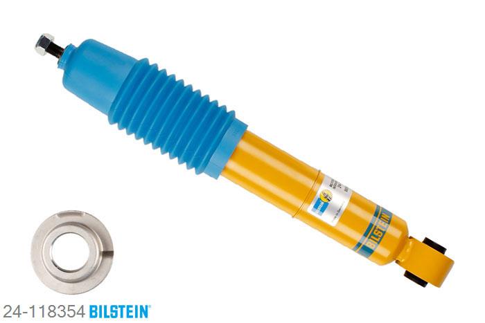 24-118354, Bilstein B8  Sprint - 20mm ingekorte sport Schokdemper achteras, Subaru LEGACY IV Estate (B13_), "2.0,  2.0 D,  2.0 Turbo AWD,  2.0 Turbo HP AWD,2.0 Turbo R AWD,  2.5,  2.5 STI AWD,2.5 T AWD,  2.5 Turbo R,  3.0", 09/2003-, without off-road suspension, mark: BP, not for: Outback Geschikt voor gebruik met verlagingsveren tot -60mm