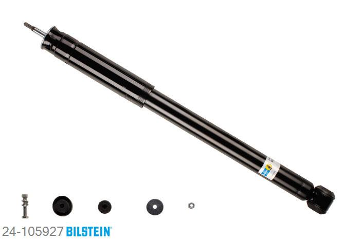 24-105927, Bilstein B4  Gas Schokdemper achteras, Mercedes CLS (C219), "280,  300,  320 CDI,  350,  350 CDI,  350 CGI,500,  CLS 55 AMG,  CLS 550,  CLS 63 AMG", 04/2006-, without Airmatic DC, Standaard lengte, geschikt voor gebruik met verlagingsveren tot -30mm