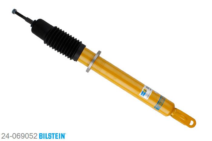 24-069052, Bilstein B6  Sport Schokdemper vooras, Mercedes E-CLASS (W211), "E 200 CDI,  E 200 CGI,  E 200 Kompressor,E 220 CDI,  E 230,  E 240,  E 270 CDI,E 280,  E 280 CDI,  E 300 BLUETEC,  E 320,E 320 CDI,  E 350,  E 350 CGI,  E 400 CDI,E 420 CDI,  E200 NGT", 03/2002-12/2008, with standard chassis, without Airmatic DC, Standaard lengte, geschikt voor gebruik met verlagingsveren tot -40mm