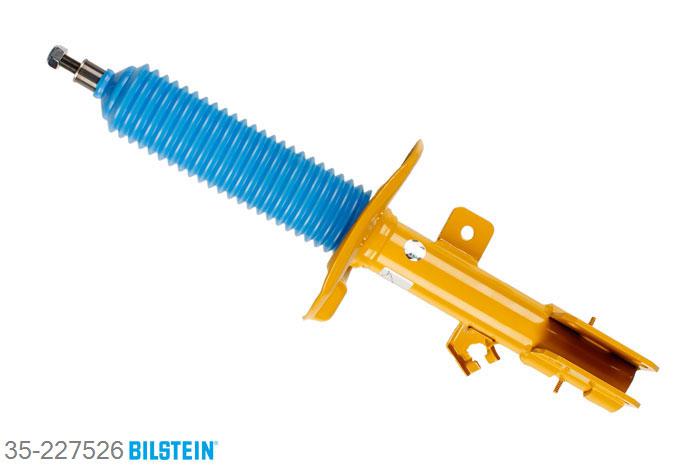 35-227526, Bilstein B6  Sport Schokdemper vooras links, Nissan JUKE, 1.5 dCi,  1.6,  1.6 DIG-T, 06/2010-, front wheel drive, Standaard lengte, geschikt voor gebruik met verlagingsveren tot -40mm