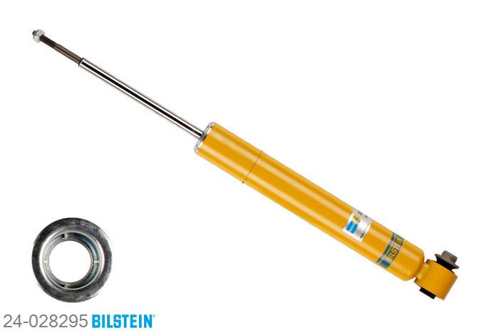 24-028295, Bilstein B8  Sprint - 20mm ingekorte sport Schokdemper achteras, BMW 5 (E39), 535 i,  540 i,  M5, 04/1996-06/2003, with M-technics, without electronic suspension control, without ride height adjustment, without pneumatic suspension Geschikt voor gebruik met verlagingsveren tot -60mm