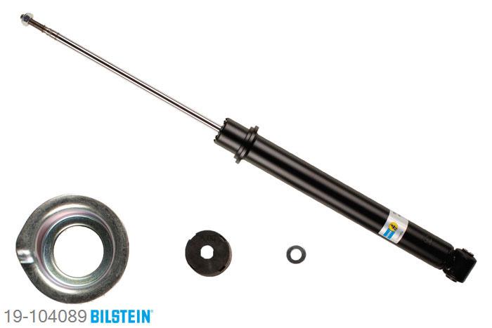19-104089, Bilstein B4  Gas Schokdemper achteras, Ford FIESTA IV (JA_, JB_), 1.8 D, 08/1995-04/2000, Standaard lengte, geschikt voor gebruik met verlagingsveren tot -30mm