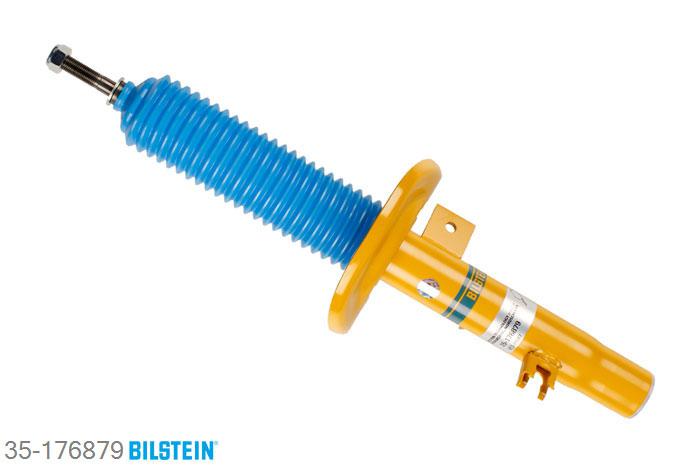 35-176879, Bilstein B6  Sport Schokdemper vooras rechts, Citroen C3, "1.0 VTi 68,  1.1,  1.1 BiFuel,  1.2 VTi 82,1.4,  1.4 16V,  1.4 Flex,  1.4 HDi,1.6 16V,  1.6 Flex,  1.6 HDi,  1.6 HDi 115", 11/2009-, Front axle strutdiameter 47 mm, Standaard lengte, geschikt voor gebruik met verlagingsveren tot -40mm