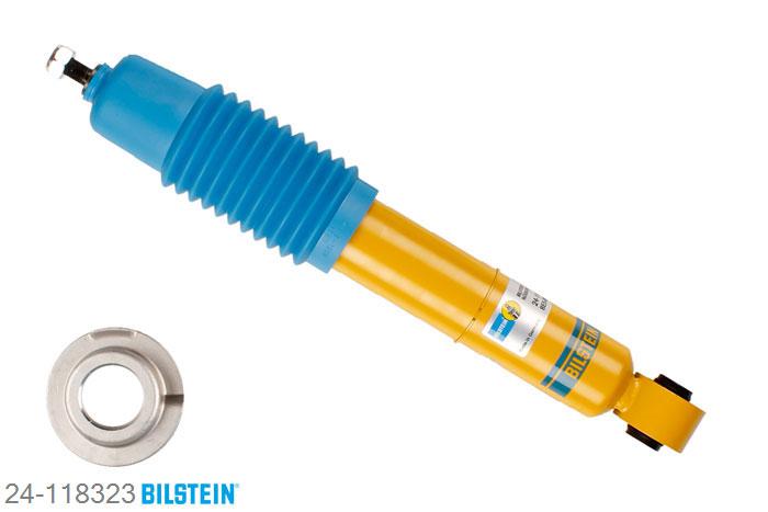 24-118323, Bilstein B6  Sport Schokdemper achteras, Subaru LEGACY IV, "2.0,  2.0 D,  2.0 Turbo AWD,  2.5,2.5 STI AWD,  2.5 T AWD,  3.0", 09/2003-, Standaard lengte, geschikt voor gebruik met verlagingsveren tot -40mm
