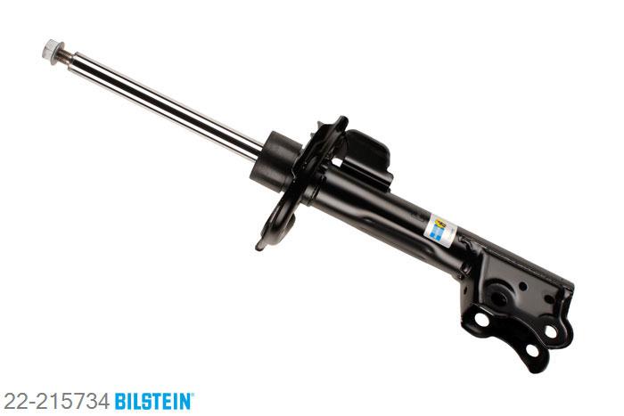 22-215734, Bilstein B4  Gas Schokdemper vooras, Mercedes A-CLASS (W169), "A 150,  A 160,  A 160 CDI,  A 170,  A 180,A 180 CDI,  A 200,  A 200 CDI,  A 200 TURBO", 09/2004-06/2012, with standard chassis, Standaard lengte, geschikt voor gebruik met verlagingsveren tot -30mm