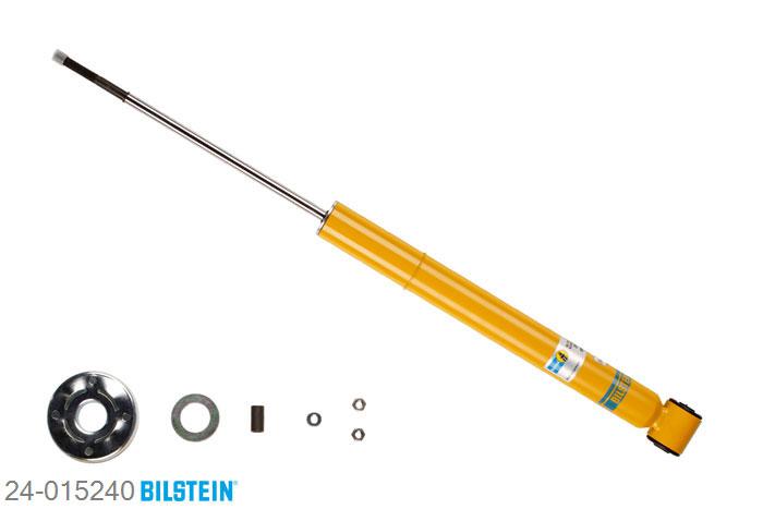 24-015240, Bilstein B6  Sport Schokdemper achteras, VW GOLF IV Cabriolet (1E7), 1.6,  1.8,  1.9 TDI,  2.0, 06/1998-06/2002, for vehicles with Plusachse only, mono-tube, Standaard lengte, geschikt voor gebruik met verlagingsveren tot -40mm