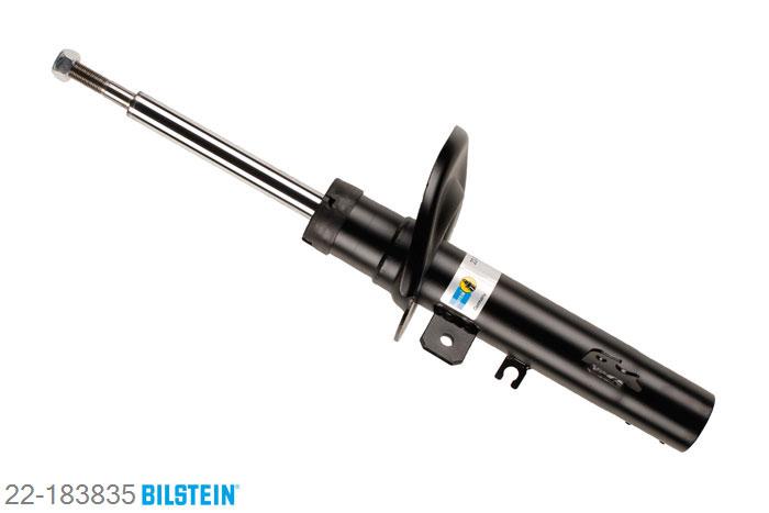 22-183835, Bilstein B4  Gas Schokdemper vooras rechts, Peugeot 207 Saloon, "1.4,  1.4 Bioflex,  1.6 Bioflex,  1.9 XSD,2.0 HDi", 12/2007-, with standard chassis / Front axle strutdiameter 51 mm, Standaard lengte, geschikt voor gebruik met verlagingsveren tot -30mm