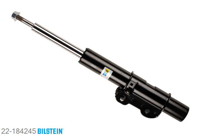 22-184245, Bilstein B4  Gas Schokdemper vooras, VW CRAFTER 30-35 Bus (2E), 2.0 TDI,  2.5 TDI, 04/2006-, Heavy Duty Version ., mark: 30-35, Standaard lengte, geschikt voor gebruik met verlagingsveren tot -30mm