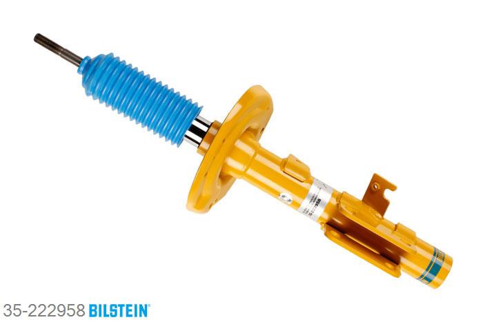 35-222958, Bilstein B6  Sport Schokdemper vooras links, Chevrolet CAMARO Convertible, 3.6,  6.2, 01/2011-, -> CH.Nr.: xxxxxxxxxCxxxxxxx, Standaard lengte, geschikt voor gebruik met verlagingsveren tot -40mm