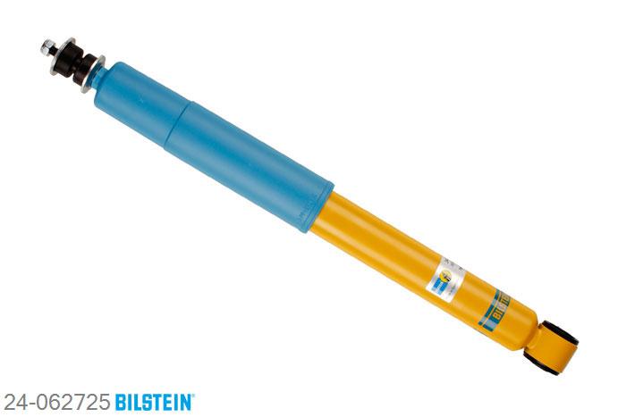 24-062725, Bilstein B6  4600 Schokdemper achteras, Mitsubishi PAJERO III (V60, V70), "2.4,  2.4 4x4,  2.5 TDi,  2.8 TD 4x4,  3.0,3.2 D 4WD,  3.2 DI-D,  3.5 i 4x4,3.5 V6 GDI,  3.8 i 4x4", 04/2000-10/2006, Standaard lengte, geschikt voor gebruik met verlagingsveren tot -40mm