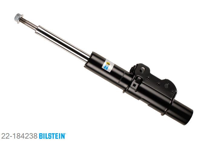 22-184238, Bilstein B4  Gas Schokdemper vooras, VW CRAFTER 30-35 Bus (2E), 2.0 TDI,  2.5 TDI, 04/2006-, with standard chassis, mark: 30-35, Standaard lengte, geschikt voor gebruik met verlagingsveren tot -30mm