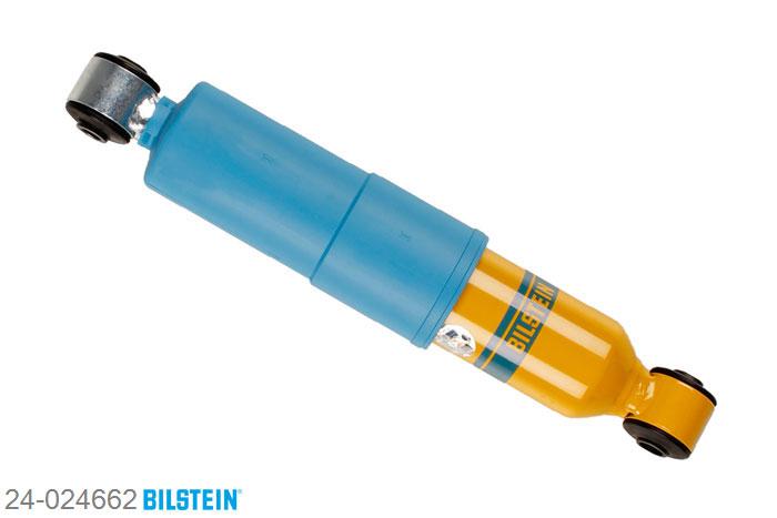 24-024662, Bilstein B6  Sport Schokdemper achteras, Fiat PUNTO Convertible (176C), 60 1.2,  85 16V 1.2,  90 1.6, 04/1994-06/2000, Standaard lengte, geschikt voor gebruik met verlagingsveren tot -40mm