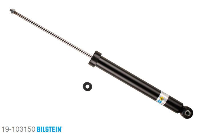 19-103150, Bilstein B4  Gas Schokdemper achteras, BMW 3 Coupe (E36), 318 is, 03/1992-10/1995, with standard chassis, Standaard lengte, geschikt voor gebruik met verlagingsveren tot -30mm