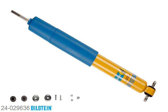 24-029636, Bilstein B6  4600 Schokdemper vooras, Jeep GRAND CHEROKEE II (WJ, WG), "2.7 CRD 4x4,  2.7 CRD Laredo,  3.1 TD,3.7 Laredo,  4.0,  4.7,  4.7 V8,4.7 V8 4x4", 08/2000-09/2005, mark: USA, without ride height adjustment, Standaard lengte, geschikt voor gebruik met verlagingsveren tot -40mm