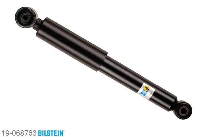 19-068763, Bilstein B4  Gas Schokdemper achteras, Opel ASTRA G Estate (F35_), "1.2 16V,  1.4,  1.4 16V,  1.6,  1.6 16V,1.6 CNG,  1.7 CDTI,  1.7 DTI 16V,  1.7 TD,1.8 16V,  2.0 16V,  2.0 DI,  2.0 DTI 16V,2.2 16V,  2.2 DTI", 02/1998-07/2004, with standard chassis, without ride height adjustment, Standaard lengte, geschikt voor gebruik met verlagingsveren tot -30mm