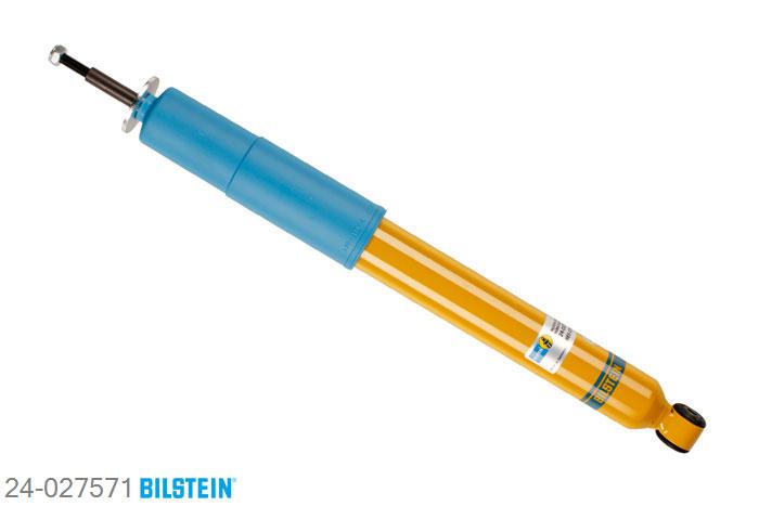 24-027571, Bilstein B6  Sport Schokdemper achteras, Saab 9-3 Cabriolet (YS3D), "2.0 i,  2.0 SE Turbo,  2.0 Turbo,  2.3 i,2.3 Turbo", 02/1998-08/2003, Standaard lengte, geschikt voor gebruik met verlagingsveren tot -40mm