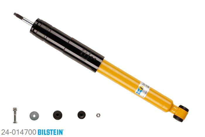 24-014700, Bilstein B8  Sprint - 20mm ingekorte sport Schokdemper achteras, Mercedes 190 (W201), "2.0,  2.3,  2.3 E,  2.6,  D 2.0,  D 2.5,E 1.8,  E 2.0,  E 2.3,  E 2.3-16,  E 2.5-16,E 2.6,  E Evolution II 2.5,  Turbo-D 2.5", 10/1982-08/1993, Rear axle without ride height adjustment Geschikt voor gebruik met verlagingsveren tot -60mm