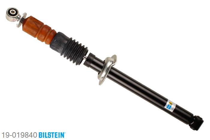 19-019840, Bilstein B4  Gas Schokdemper achteras, Ford FIESTA III (GFJ), 1.1,  1.3 CAT,  1.4,  1.4 CAT, 03/1989-01/1997, mark: C,CL,Ghia,Youth,Van / Front axle strutdiameter 45,5 mm, For vehicles without stabilizer, Standaard lengte, geschikt voor gebruik met verlagingsveren tot -30mm