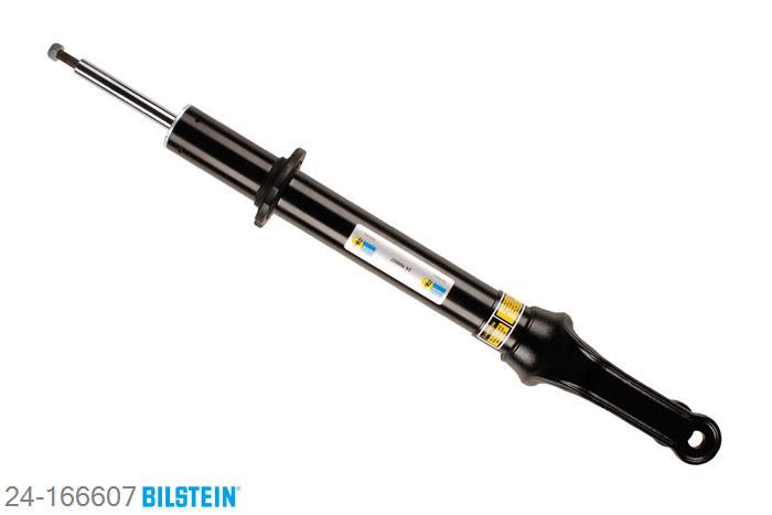 24-166607, Bilstein B4  Gas Schokdemper vooras, Mercedes R-CLASS (W251, V251), "3.0 4-matic,  R 280,  R 280 CDI,  R 300 CDI,R 300 CDI 4-matic,  R 320 CDI,  R 350,R 350 4-matic,  R 350 CDI 4-matic,  R 500,R 500 4-matic,  R 63 AMG", 02/2006-, Opening Temperature Shorten by, with standard chassis, with coil-spring suspension, Standaard lengte, geschikt voor gebruik met verlagingsveren tot -30mm
