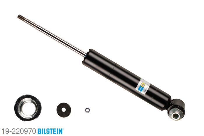 19-220970, Bilstein B4  Gas Schokdemper achteras, BMW 6 (E63), 630i,  635d,  645Ci,  650i, 01/2004-, with standard chassis, Standaard lengte, geschikt voor gebruik met verlagingsveren tot -30mm