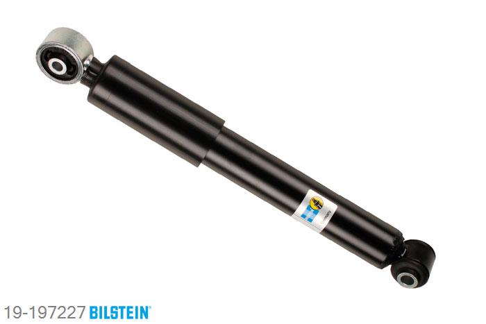 19-197227, Bilstein B4  Gas Schokdemper achteras, Ford KA, "1.0,  1.0 Flex,  1.6,  1.6 Flex,  1.2,1.3 TDCi", 02/2008-, Standaard lengte, geschikt voor gebruik met verlagingsveren tot -30mm