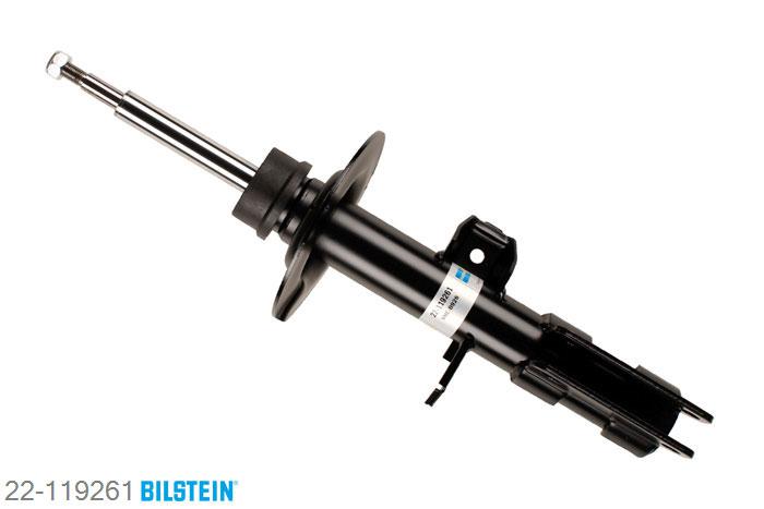 22-119261, Bilstein B4  Gas Schokdemper vooras rechts, BMW X5 (E53), "3.0 d,  3.0 d All-wheel Drive,  3.0 i,  4.4 i,4.6 is,  4.8 is", 05/2000-, with standard chassis, with sports suspension, without ride height adjustment, with ride height adjustment / Front axle without pneumatic suspension, Standaard lengte, geschikt voor gebruik met verlagingsveren tot -30mm