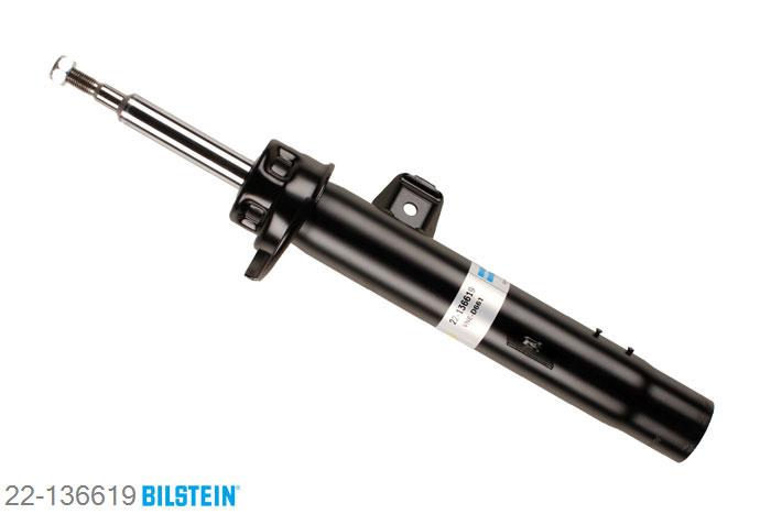 22-136619, Bilstein B4  Gas Schokdemper vooras rechts, BMW 3 Coupe (E92), "2.0,  2.5,  3.0,  316 i,  318i,  320 i,  320d,320i,  325d,  325i,  330d,  330i,  335d,335i", 09/2006-, with sports suspension, Standaard lengte, geschikt voor gebruik met verlagingsveren tot -30mm