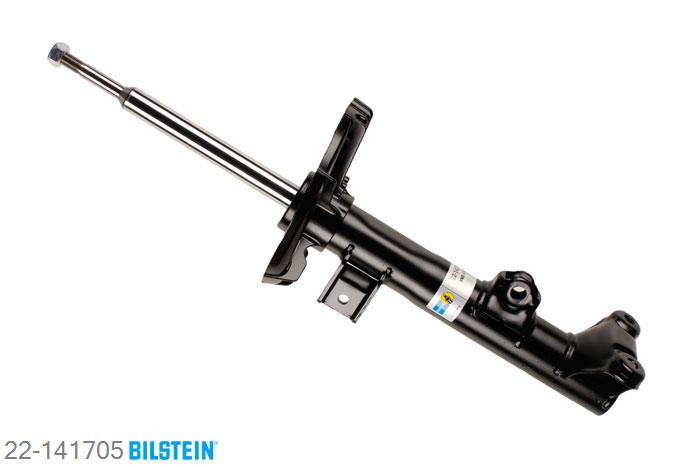 22-141705, Bilstein B4  Gas Schokdemper vooras, Mercedes CLK (C209), "200 CGI,  200 Kompressor,  220 CDI,  240,270 CDI,  280,  320,  320 CDI,  350", 06/2002-05/2009, with standard chassis, Standaard lengte, geschikt voor gebruik met verlagingsveren tot -30mm