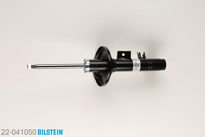 22-041050, Bilstein B4  Gas Schokdemper vooras rechts, Peugeot 205 II (20A/C), 1.6 GTI,  1.9 GTI,  1.9 GTI CAT, 10/1987-07/1994, Standaard lengte, geschikt voor gebruik met verlagingsveren tot -30mm