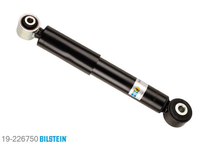 19-226750, Bilstein B4  Gas Schokdemper achteras, Peugeot PARTNER Box, 1.6,  1.6 Flex,  1.6 HDi,  1.6 HDi 90, 04/2008-, with standard chassis / Rear axle To Payload 600 kg, Standaard lengte, geschikt voor gebruik met verlagingsveren tot -30mm