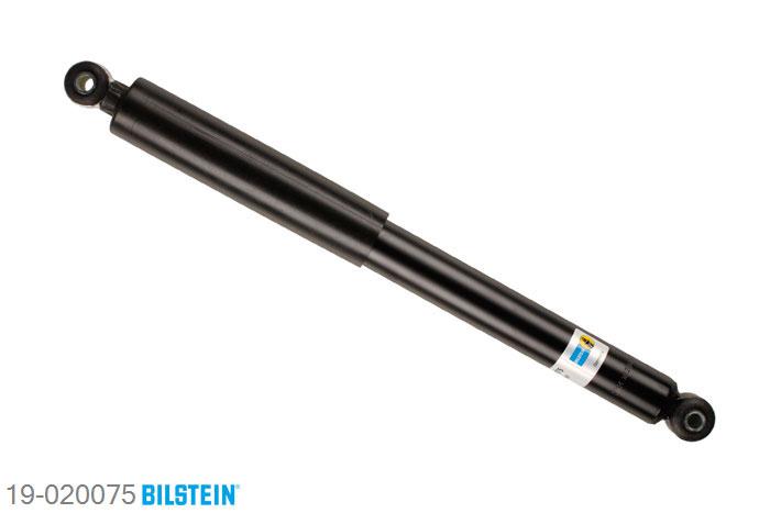 19-020075, Bilstein B4  Gas Schokdemper achteras, VW TRANSPORTER III Box, "1.6,  1.6 D,  1.6 TD,  1.7 D,  1.9,  2.0,  2.1,2.1 i", 05/1979-07/1992, Standaard lengte, geschikt voor gebruik met verlagingsveren tot -30mm