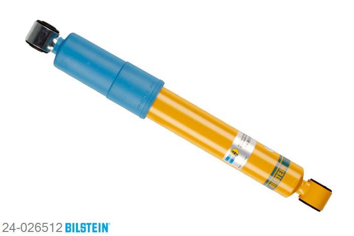 24-026512, Bilstein B6  Sport Schokdemper achteras, Renault MEGANE I Coach (DA0/1_), "1.4 16V,  1.6 16V,  1.6 e,  1.9 dCi,  1.9 dTi,2.0 i", 03/1996-08/2003, Standaard lengte, geschikt voor gebruik met verlagingsveren tot -40mm