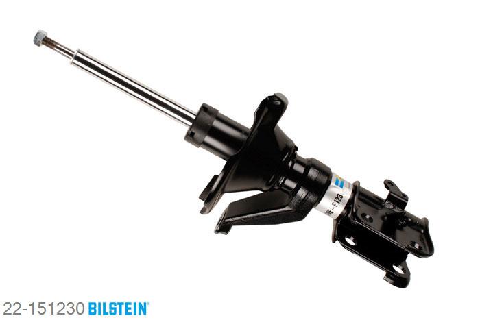 22-151230, Bilstein B4  Gas Schokdemper vooras rechts, Honda CIVIC VII Saloon (EU), 2.0, 10/2003-09/2005, Front axle thread: M16, Standaard lengte, geschikt voor gebruik met verlagingsveren tot -30mm