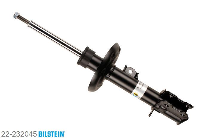 22-232045, Bilstein B4  Gas Schokdemper vooras links, Opel CORSA Utility Pickup, 1.4,  1.7 DTi,  1.8, 01/2003-, Standaard lengte, geschikt voor gebruik met verlagingsveren tot -30mm