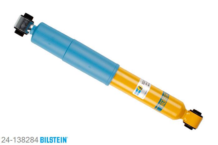 24-138284, Bilstein B6  Sport Schokdemper achteras, Peugeot 207 Saloon, "1.4,  1.4 Bioflex,  1.6 Bioflex,  1.9 XSD,2.0 HDi", 12/2007-, with standard chassis / Front axle strutdiameter 51 mm, Standaard lengte, geschikt voor gebruik met verlagingsveren tot -40mm