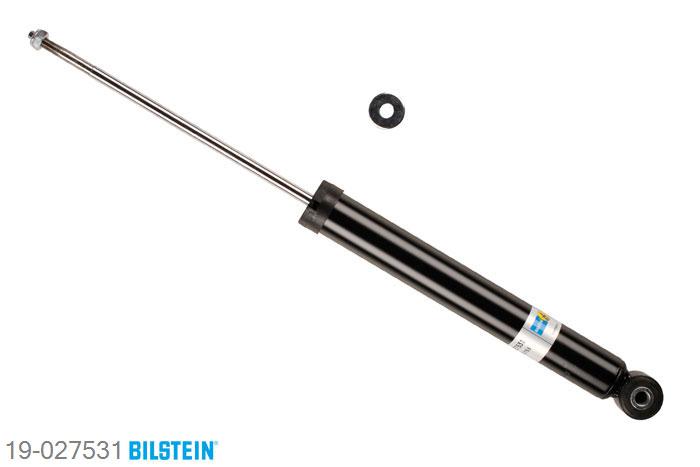 19-027531, Bilstein B4  Gas Schokdemper achteras, BMW 3 Compact (E36), 316 g,  316 i,  318 tds,  318 ti,  323 ti, 07/1995-08/2000, with M-technics, Standaard lengte, geschikt voor gebruik met verlagingsveren tot -30mm