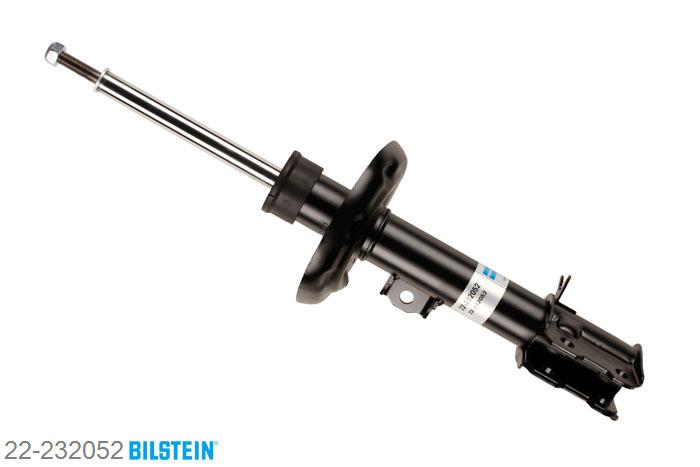 22-232052, Bilstein B4  Gas Schokdemper vooras rechts, Opel CORSA Utility Pickup, 1.4,  1.7 DTi,  1.8, 01/2003-, Standaard lengte, geschikt voor gebruik met verlagingsveren tot -30mm