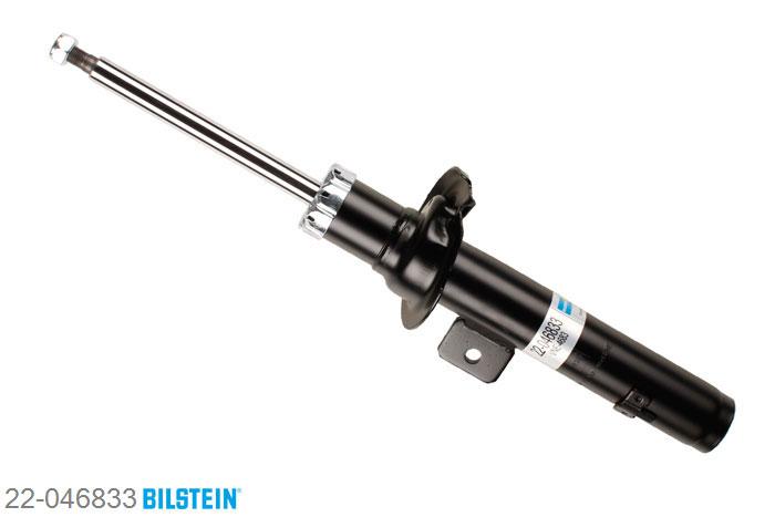 22-046833, Bilstein B4  Gas Schokdemper vooras links, Peugeot 406 (8B), "1.9 D,  2.0 HDi 110,  2.0 HDI 90,  2.2 HDi,3.0 V6", 10/1996-05/2004, Standaard lengte, geschikt voor gebruik met verlagingsveren tot -30mm
