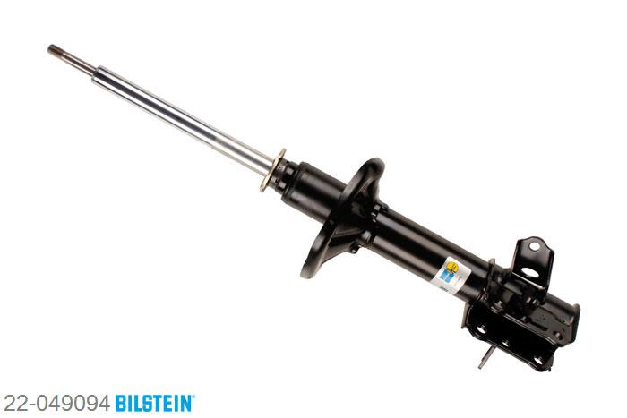 22-049094, Bilstein B4  Gas Achteras links, Mazda 323 F V (BA), 2.0 24V, 08/1994-09/1998, -> CH.Nr.: 151007, with ABS, Standaard lengte, geschikt voor gebruik met verlagingsveren tot -30mm