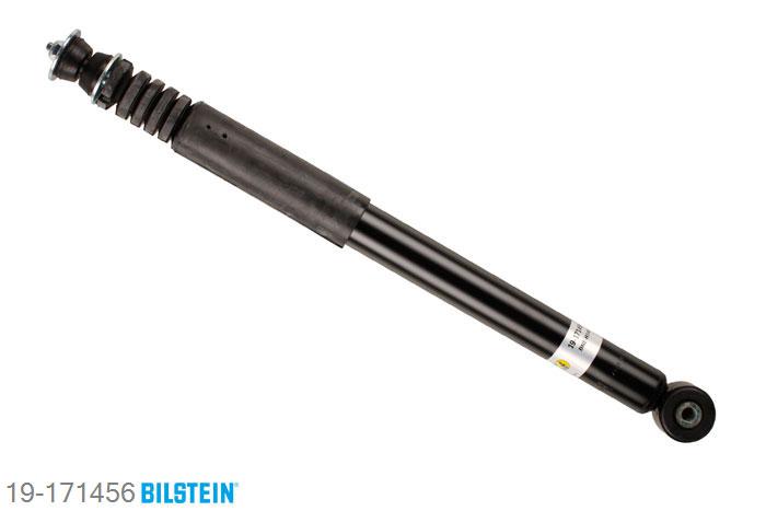 19-171456, Bilstein B4  Gas Schokdemper achteras, Renault TWINGO (CN0_), "1.2,  1.2 16V,  1.2 TCe 100,  1.2 Turbo,1.5 dCi,  1.5 dCi 75,  1.5 dCi 90", 03/2007-, with standard chassis, For vehicles without stabilizer, Standaard lengte, geschikt voor gebruik met verlagingsveren tot -30mm