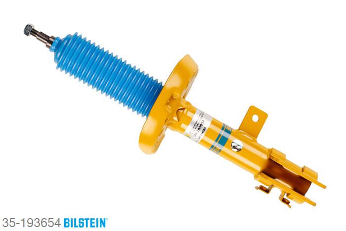 35-193654, Bilstein B6  Sport Schokdemper vooras links, Hyundai i30 CW Estate, 1.4,  1.6,  1.6 CRDi,  2.0,  2.0 CRDi, 10/2007-06/2012, Standaard lengte, geschikt voor gebruik met verlagingsveren tot -40mm